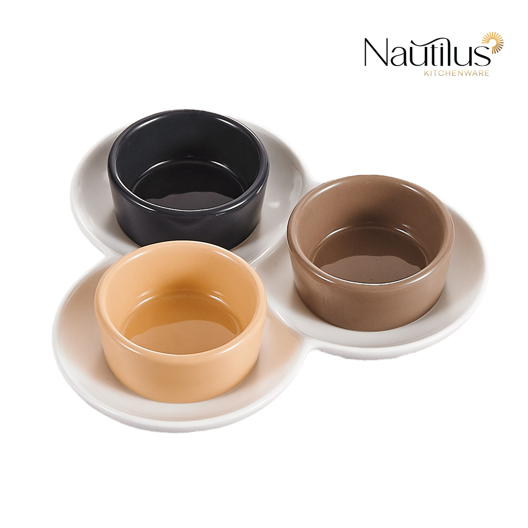 CERAMIC TABLEWARE-S/4 9.7 