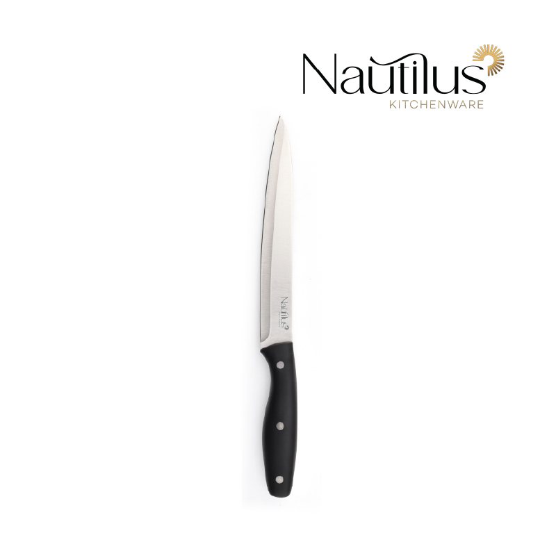 Handle Slicer Knife Blue 8 inch 