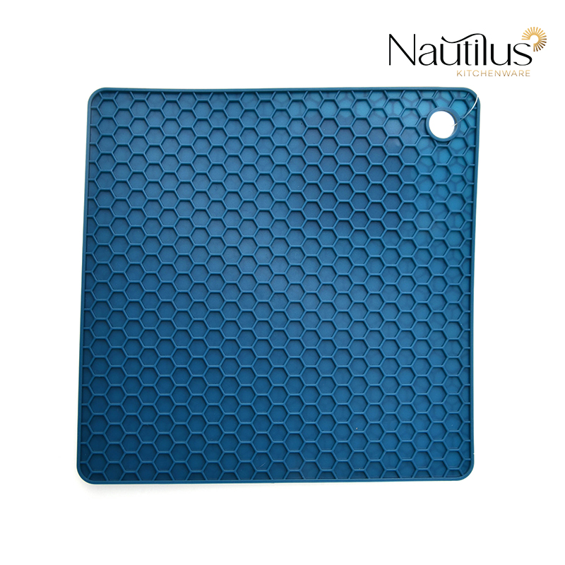 Silicone Square Table Mat17*17CmHang Tag 